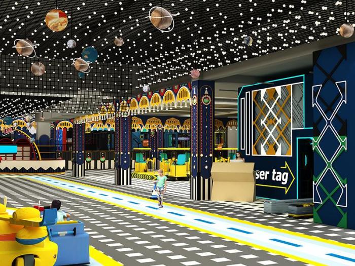 Indoor amusement center kids soft playground complex indoor amusement ...